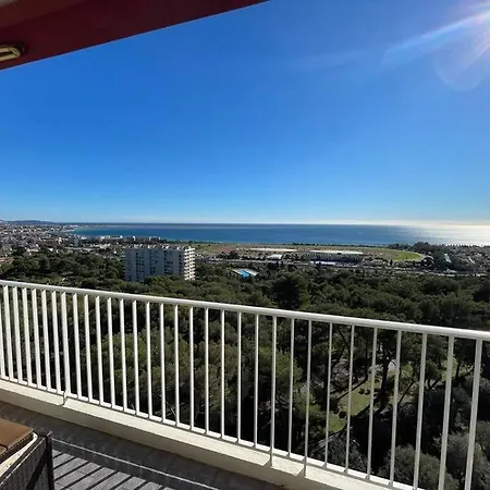 Avec Vue Incroyable Dans De Standing * Cagnes-sur-Mer